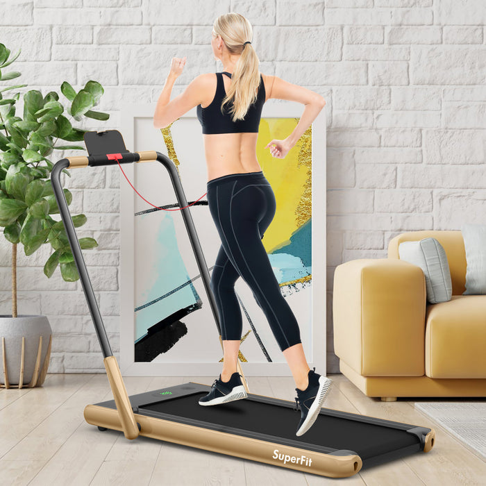 Tapis De Course Pliable 2,25cv Superfitavec Telecommande