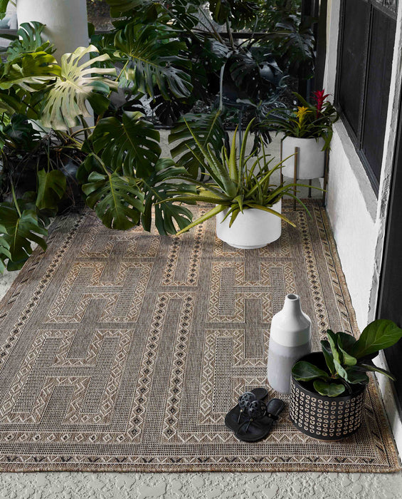 Tapis Transitionnel Hazel 5'3\" x 7'0\" en Ivoire