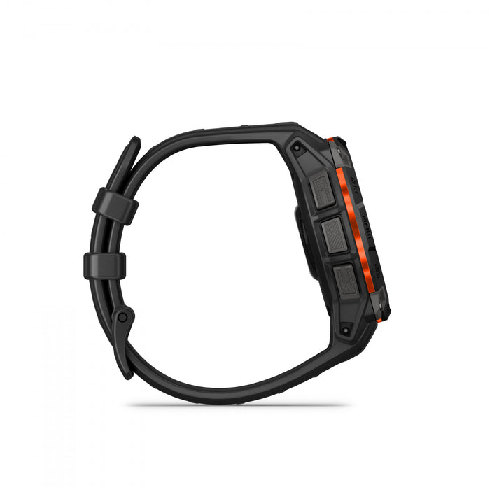  Black With Black Silicone Band