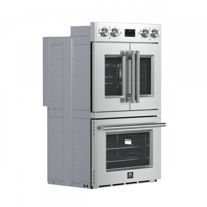 Four mural electrique double Asti 30 pouces, acier inoxydable, 7,36 pi³ - FBOEL1340-30