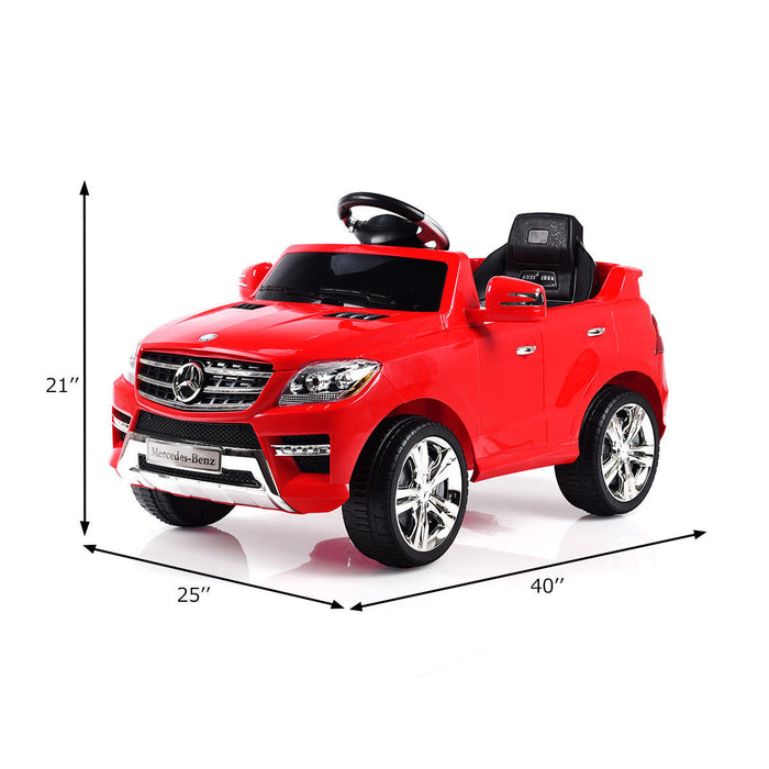Voiture Electrique Pour Enfants 6v Costway – Mercedes Benz