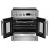 Forno Torino 30" French Door Induction Range, Stainless Steel - FFSIN0950-30 | Cuisiniere a induction Torino de 30 po avec portes francaises, acier inoxydable – FFSIN0950-30