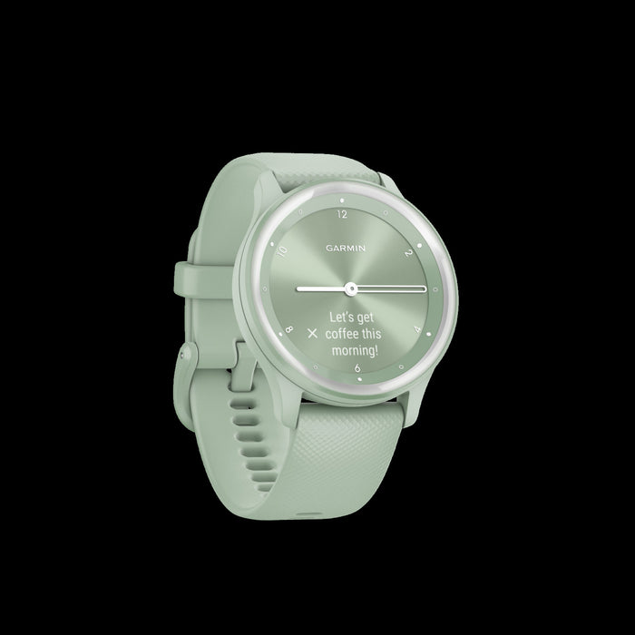 Garmin Vivomove® Sport Montre Connectee Hybride - Suivi De Fitness Et De Sante Avec Ecran Tactile Cache