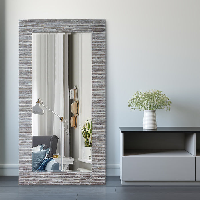 Miroir Elderford de 63 po gris