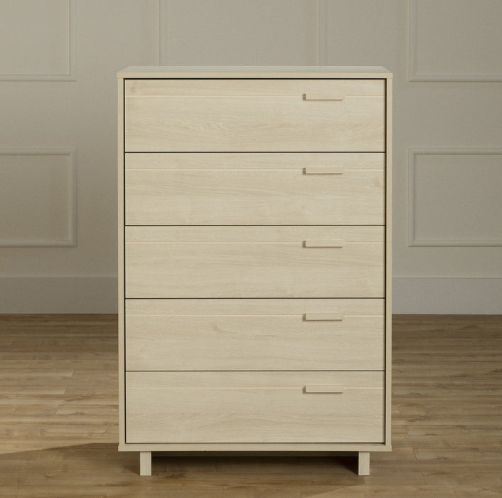 Noah Commode 5 tiroirs Chêne blanchi, de Meubles South Shore