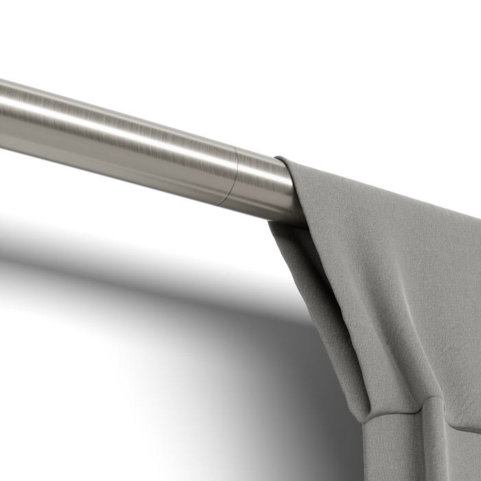  Tringle à rideaux extensible Zen de Umbra acier nickel de 1 po - 32 po à 64 po