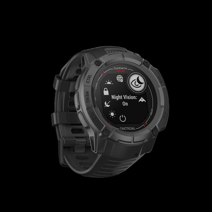 Garmin Instinct® 2x Solar Gps Smartwatch - Suivi De La Sante Et De La Condition Physique Avec Gnss Multi-bande - Noir