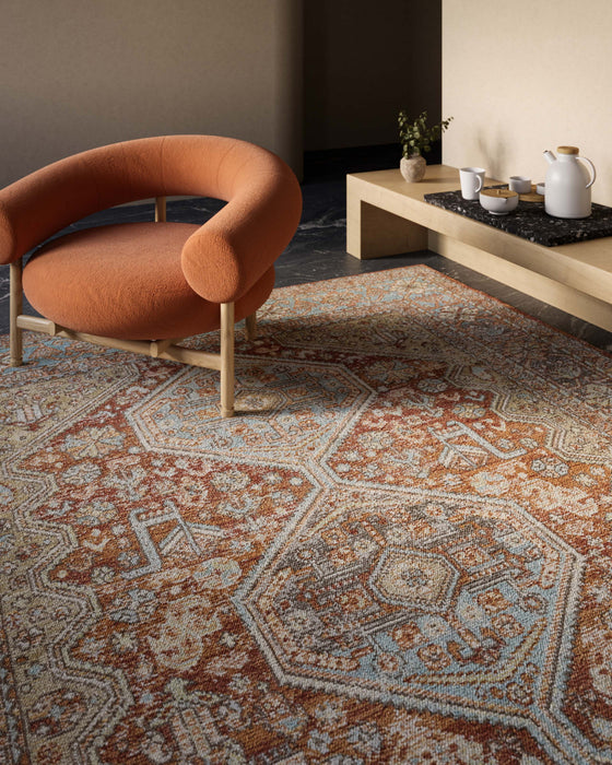 Tapis Traditionnel Alicia 9'3\" x 11'10\" en brun