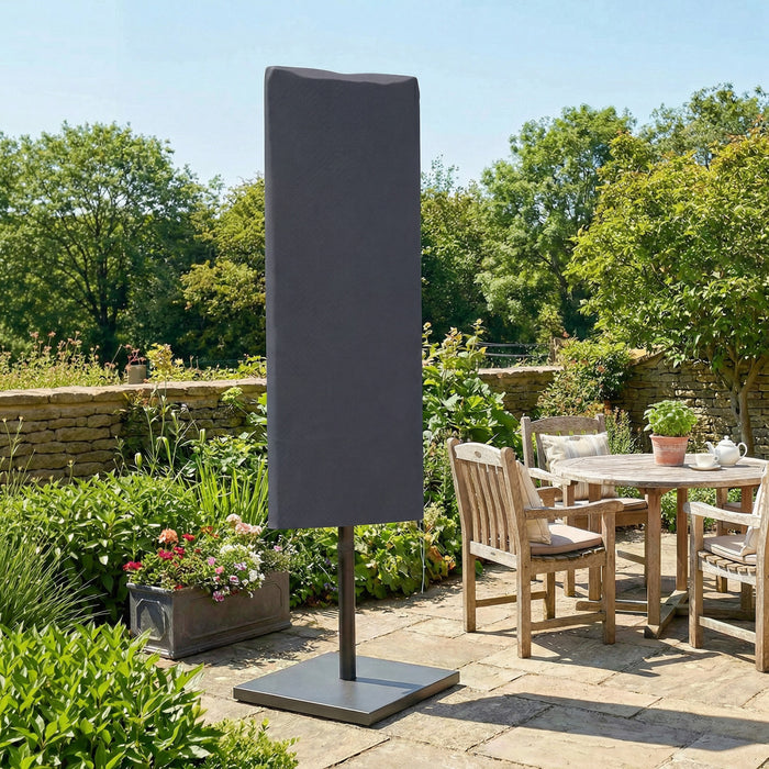 Outsunny Housse de parasol de jardin, housse de parasol d'exterieur, gris