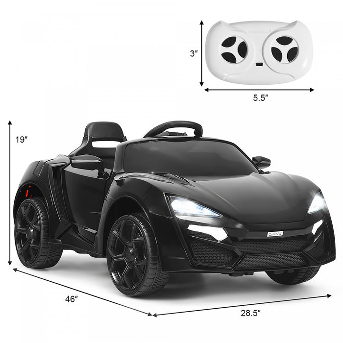 Voiture Electrique Pour Enfant 12v Costway – 2,4g, Mp3