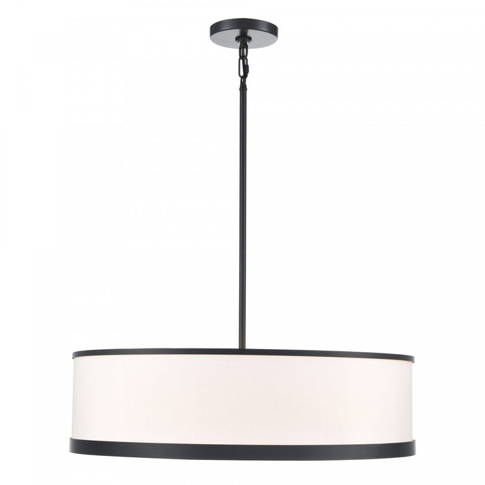 Lustre A 4 lampes High Street De 24 po, Noir