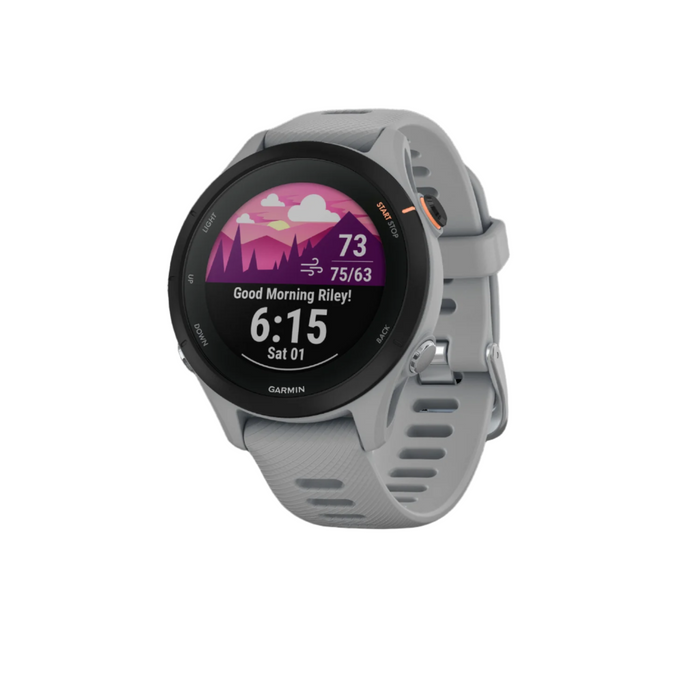 Garmin Forerunner® 255s Montre Gps Intelligente - Suivi De La Sante Quotidien, Autonomie De 12 Jours - Gris Poudre