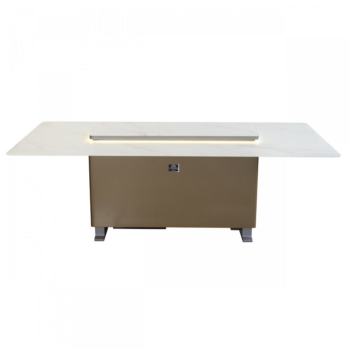 Table a manger intelligente Cinetico blanche, refrigerateur et congelateur de 5,3 pi³-FDTFR7044-86WHT