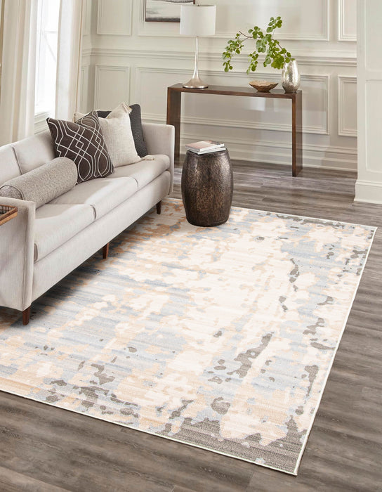 Carpette Shay ivoire - 8 pi 0 po x 10 pi 0 po   