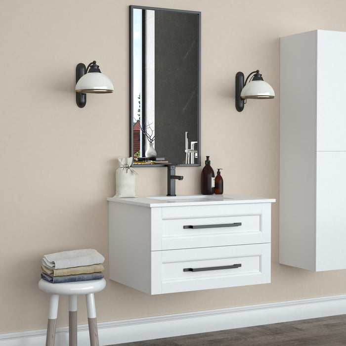 Miroir Border de 36 po noir