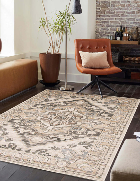 Carpette Addie beige - 8 pi 0 po x 10 pi 0 po  
