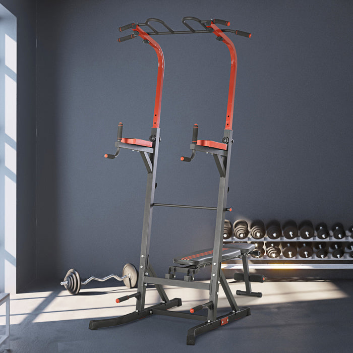 Station De Musculation Soozier Tour D'equipement D'entrainement De Gymnastique A Domicile Avec Banc Assis