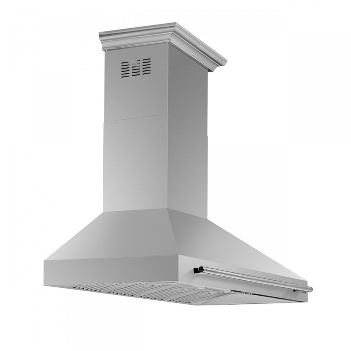 Hotte de cuisiniere murale Aria de 60 po en acier inoxydable-FRHWM5095-60