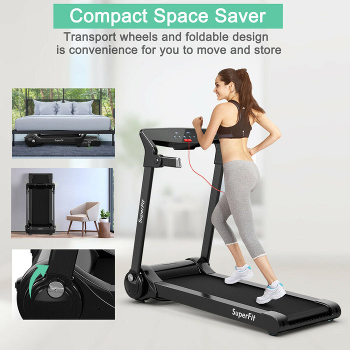 Tapis De Course Pliant 3cv Superfit – Avec Bluetooth