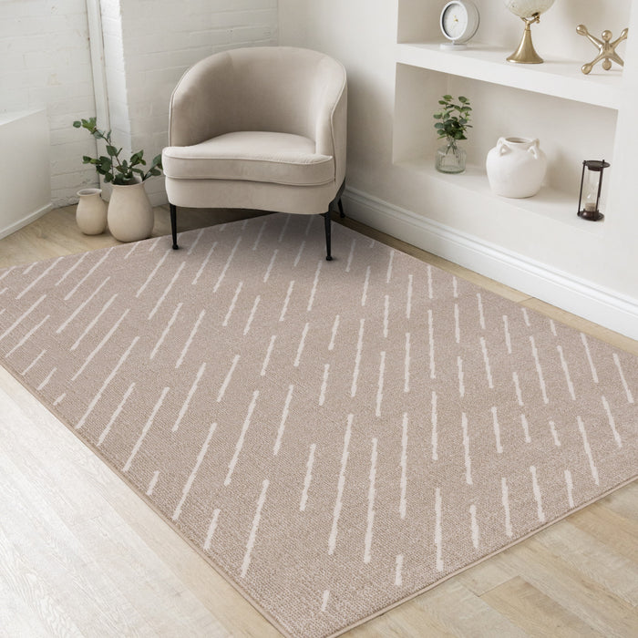 Tapis Covington a design pluie, 7'10\" x 10'6\"