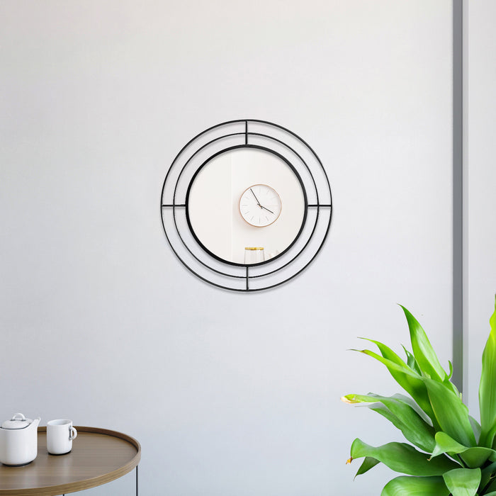 Miroir Yarry de 24 po noir