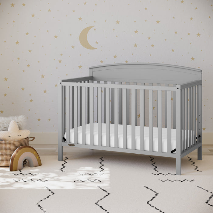 Graco Benton Lit de bebe convertible 5-en-1 - Gris galet