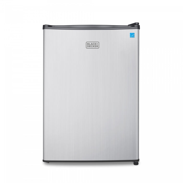 Refrigerateur compact BLACK+DECKER serie BCRK, 71 L (2,5 pi³), BCRK25V, aspect inox