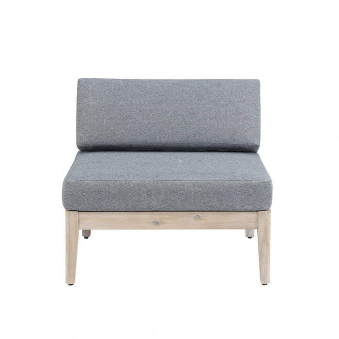 Fauteuil de terrasse Summerlyn en tissu pour l’intérieur et l’extérieur - naturel