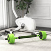 Soozier 88lbs 4-in-1 Weight Dumbbell Set, Barbell Kettlebell Push Up Stand