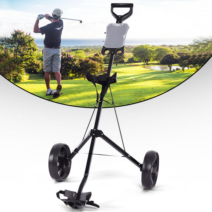Chariot De Golf 2 Roues Pliable