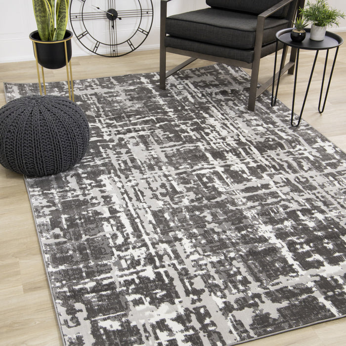 Carpette douce organique lavable à la machine - 7 pi 10 po x 10 pi 6 po