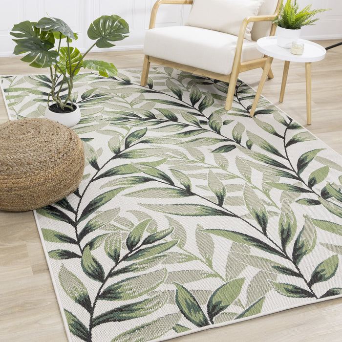 Carpette Pinnacle à motif floral - 5 pi 3 po x 7 pi 7 po