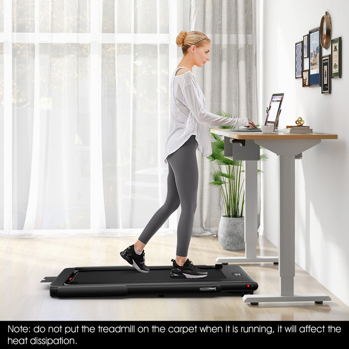 Tapis De Course Pliable 2 En 1superfit – Moteur 2,25 Cv – Double Ecran – Haut-parleur Bluetooth