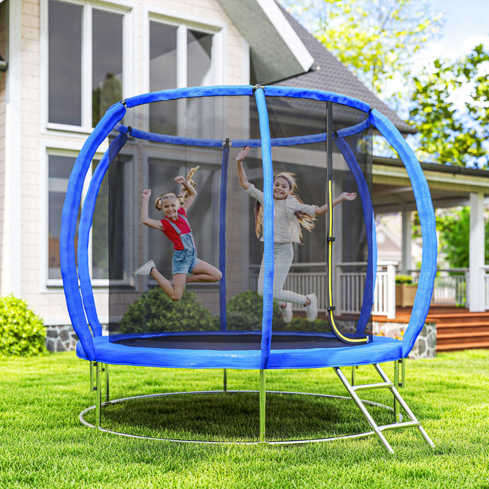 Soozier Trampoline d'exterieur pour enfants de 8pi certifie ASTM