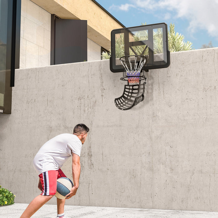 Soozier Rebondisseur De Basket-ball Avec Goulotte De Retour Rotative A 360°