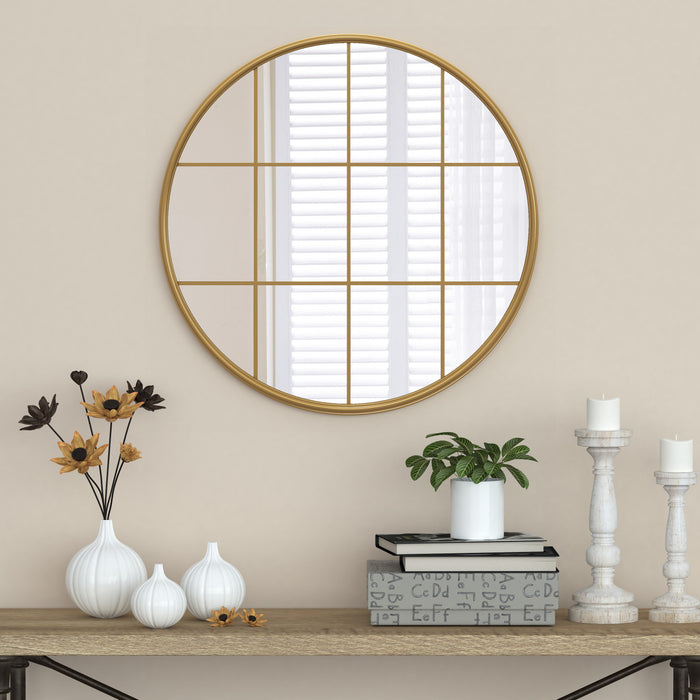 Miroir Secci de 28 po doré