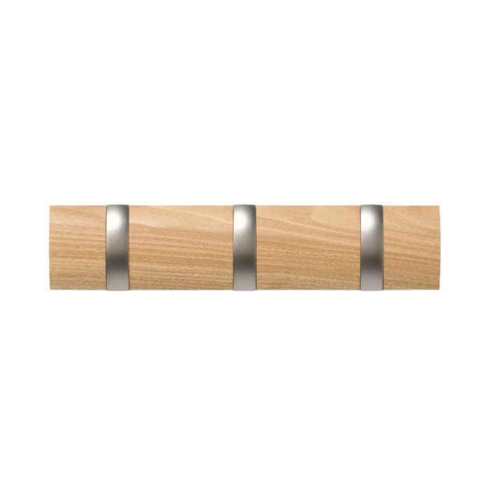 3 crochets muraux Flip de Umbra - naturels
