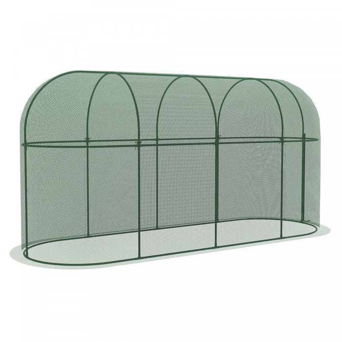 Outsunny Cage De Culture Avec Piquets De Terre