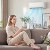 HOMCOM 23000 BTU Mini Split Air Conditioner, 22 SEER2 Wifi Enabled AC Unit