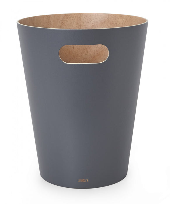 Poubelle Woodrow de Umbra - anthracite