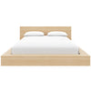 Kanso Low Platform Bed Set King Bed | Kanso Lit a Plateforme Basse avec Tete de Lit