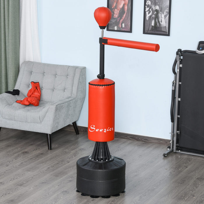 Soozier Support De Sac De Boxe Autoportant