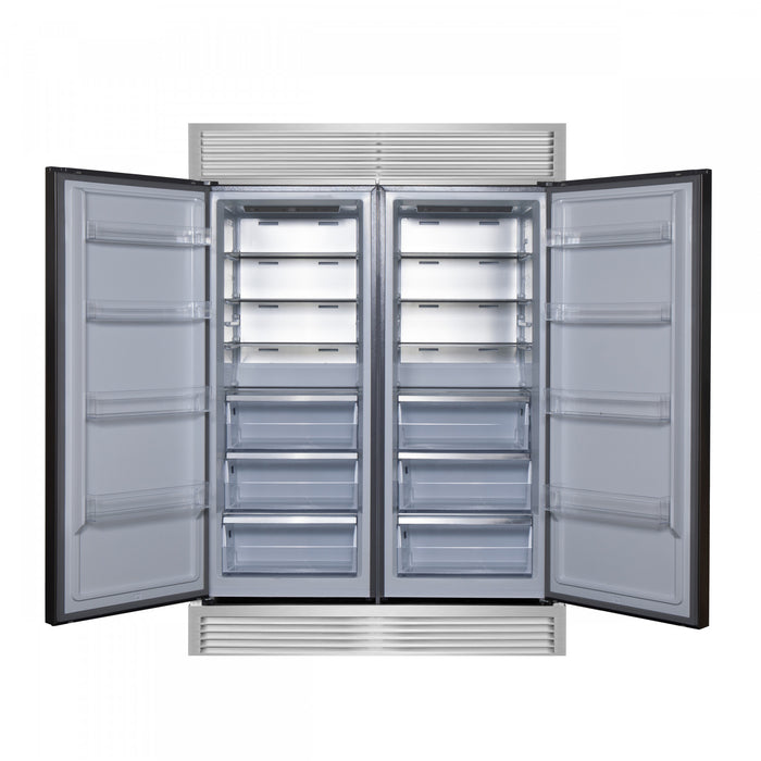 Refrigerateur convertible Forno Maderno de 60 po, 27,2 pi³, avec grille decorative – FFFFD1722-60SG