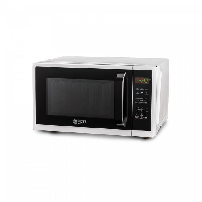 Four a micro-ondes de comptoir Commercial Chef serie CHM, 0,9 pi³, CHM9MW, blanc