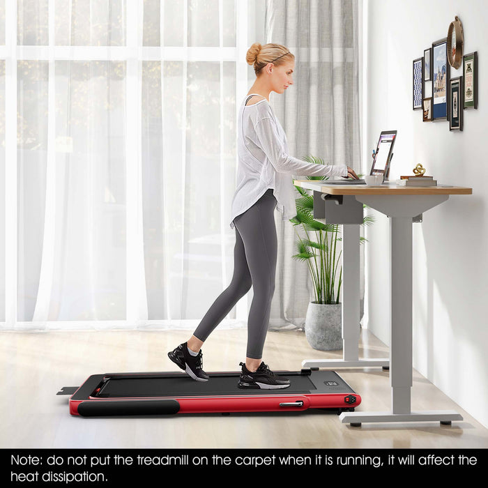 Tapis De Course Pliable 2 En 1superfit – Moteur 2,25 Cv – Double Ecran – Haut-parleur Bluetooth