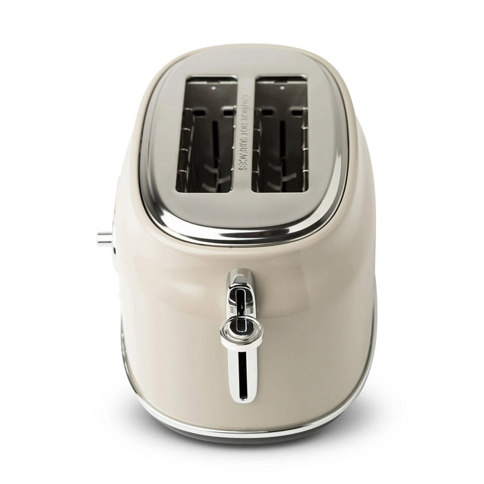 Grille-pain 2 tranches Haden Dorset – Beige mastic