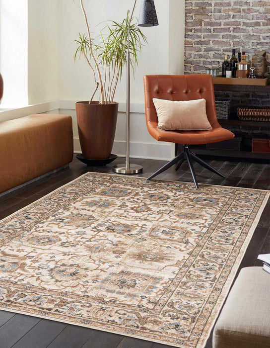 Carpette Tuscany ivoire - 5 pi 0 po x 8 pi 0 po 