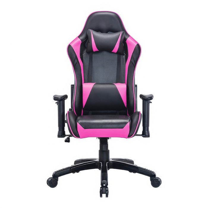 TygerClaw Fauteuil de Gaming a Dossier Haut pour un Confort Maximum (Rose)