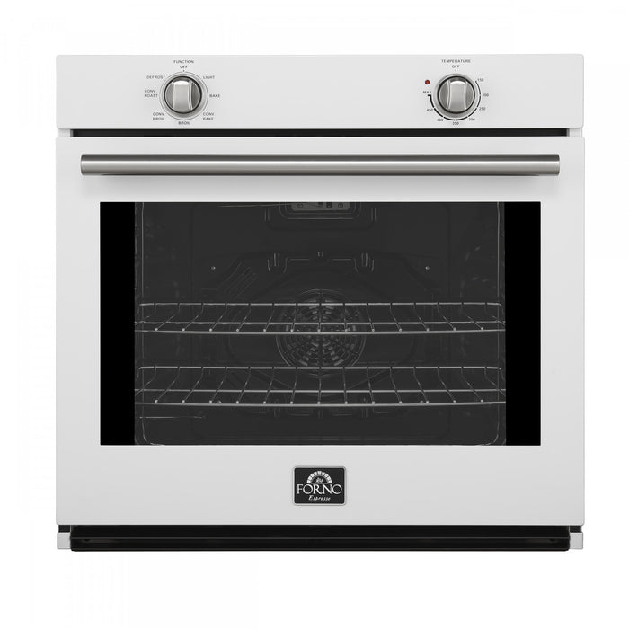 Four mural simple Vomero 30 po, blanc, four a convection de 5 pi³ - FBOEL1370-30WHT