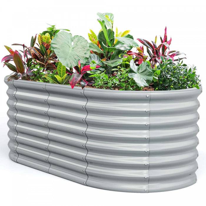 Costway Souleve Kit De Lit De Jardin Planter Souleve Boites De Jardin Exterieures 65\" X 32\" X 24\"